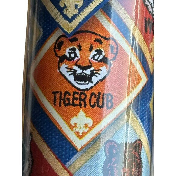 The Cub Scout Rank Bades wrapping paper 30”x5 feet NEW sealed - Picture 3 of 6